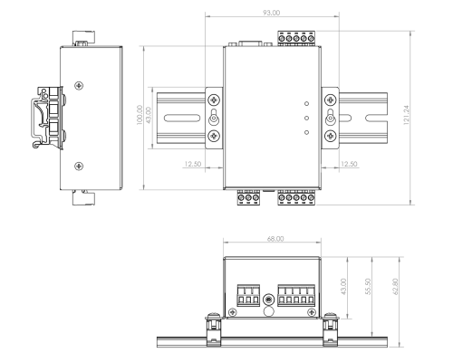 SWR485 Bộ chuyển đổi RS232 sang 485/422